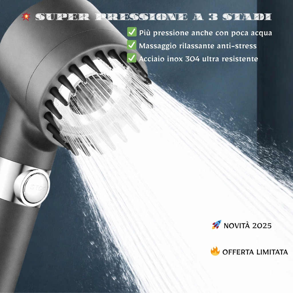 🚿 Trasforma la tua doccia in una SPA