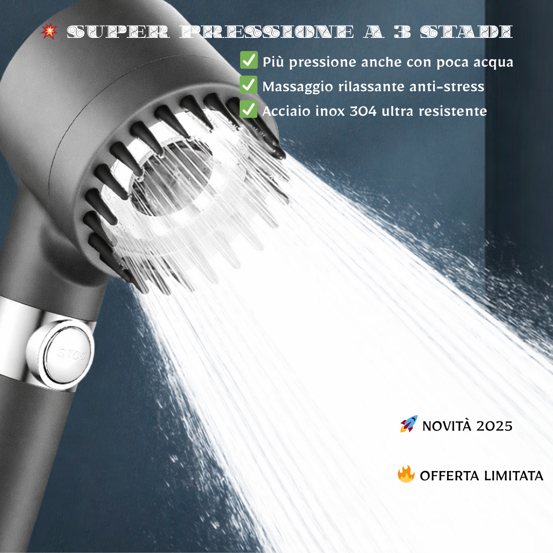 🚿 Trasforma la tua doccia in una SPA
