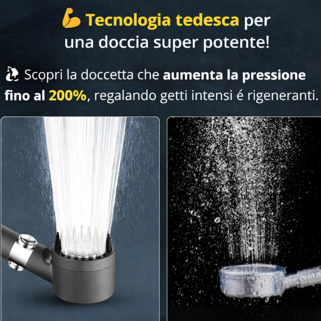 🚿 Trasforma la tua doccia in una SPA