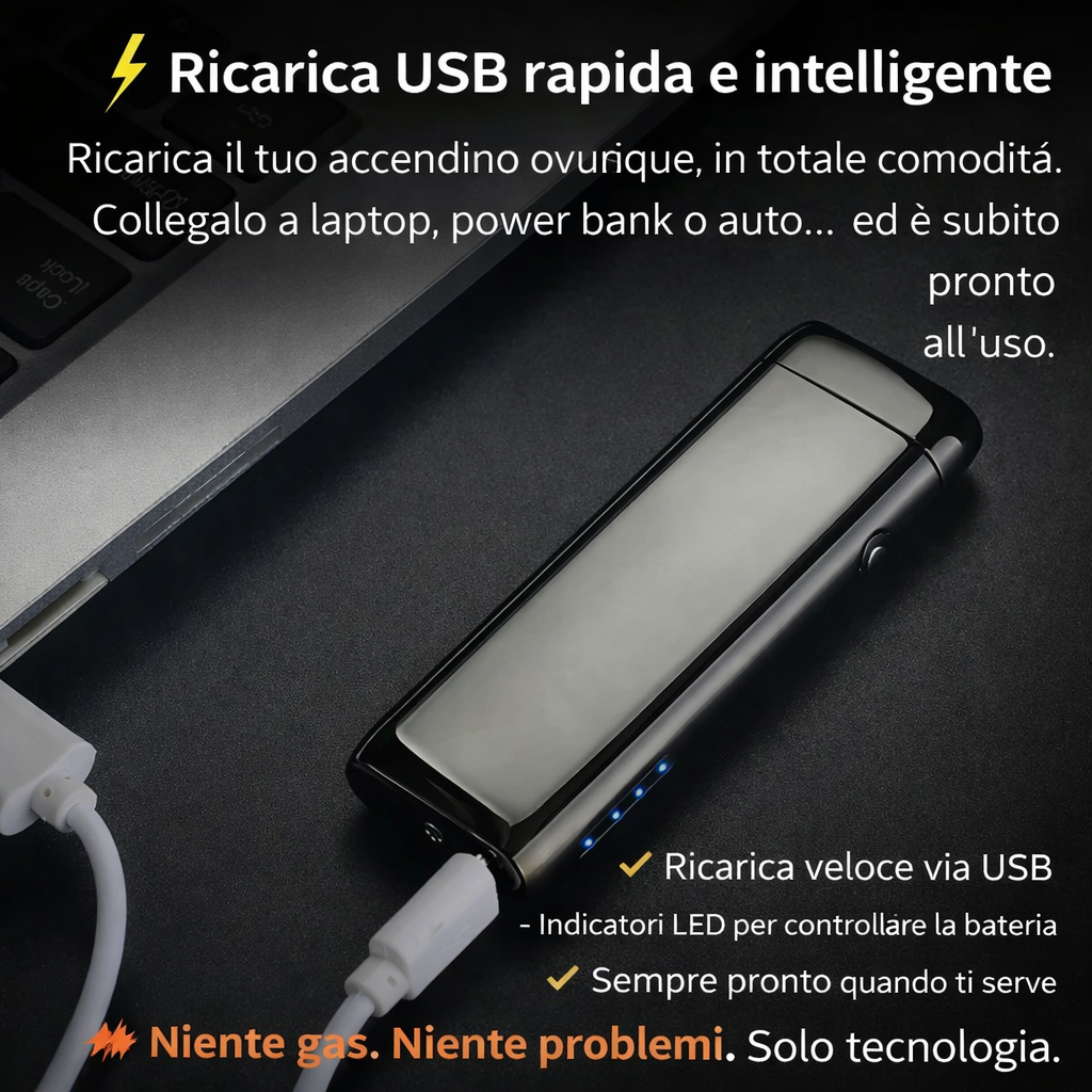 Accendino elettrico Fiamma Eterna