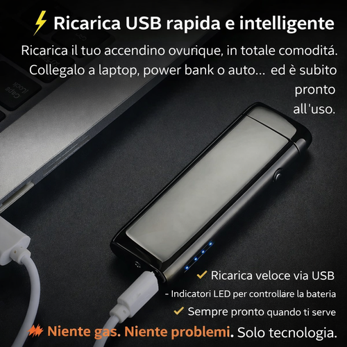 Accendino elettrico Fiamma Eterna