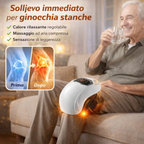 Massaggiatore elettrico per ginocchia con riscaldamento